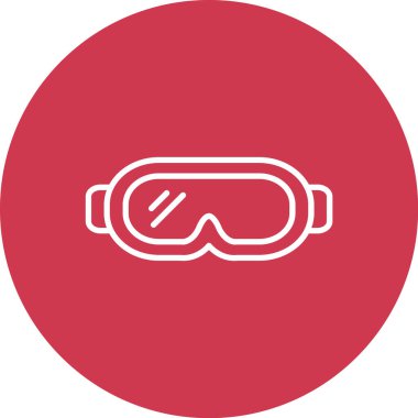 Modern simgenin vektör illüstrasyonu