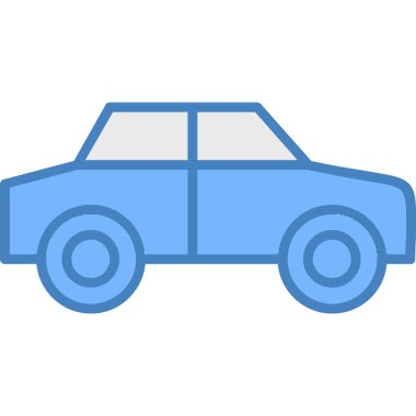 araç simgesi vektör illüstrasyonu