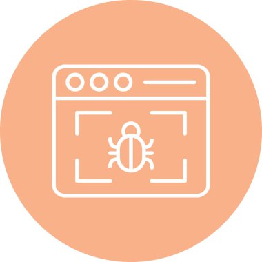 mutfak fırın simge vektör çizim