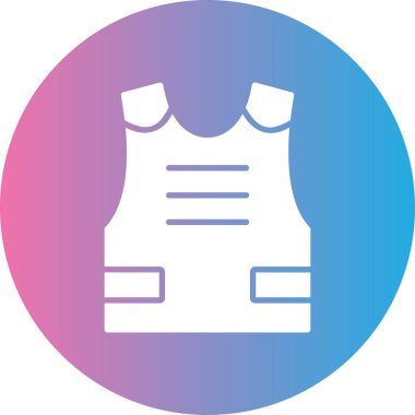 Kıyafetler. Web simgesi basit illüstrasyon