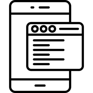 İleti simgesine sahip akıllı telefon, özet biçimi