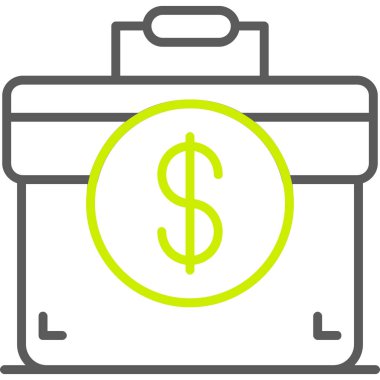 çanta para dolar simgesi