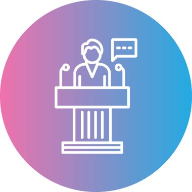 Dizüstü bilgisayarı olan bir kadının vektör çizimi