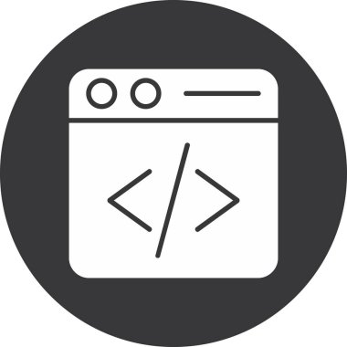 Taslak biçiminde kodlama simgesi kodlama