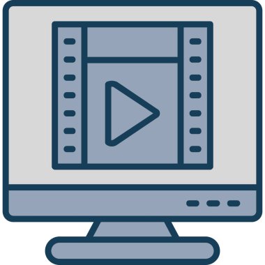 Ağ simgesi. basit vektör