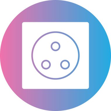 Modern b 'nin vektör illüstrasyonu eksik simgesi