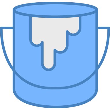 Bardak. Web simgesi basit illüstrasyon