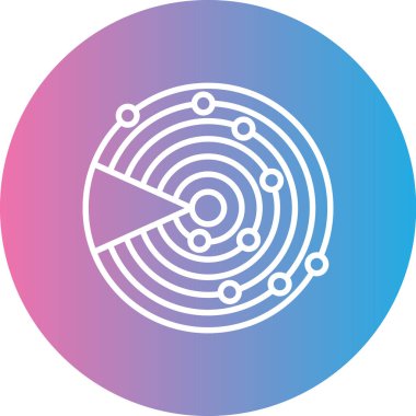 Seo simgesinin vektör illüstrasyonu