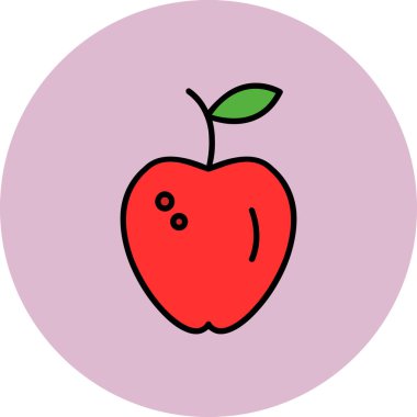 Gıda simgesinin vektör illüstrasyonu