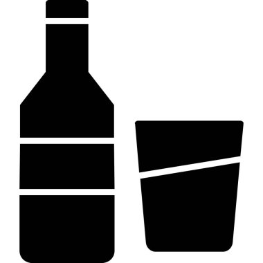 bira cam ikon vektör illüstrasyon tasarımı