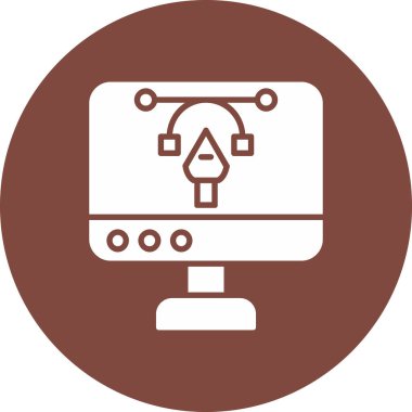 izleyici ikon vektör illüstrasyonu