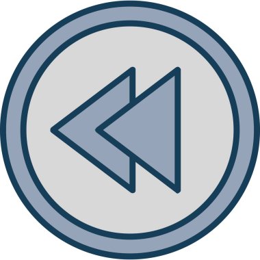 video. Web simgesi basit illüstrasyon