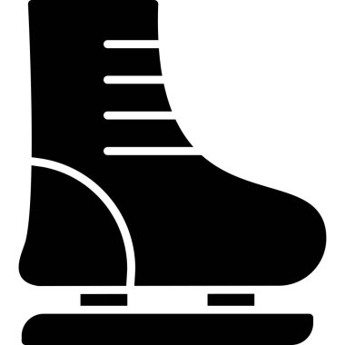 Ayakkabı. Web simgesi basit tasarım