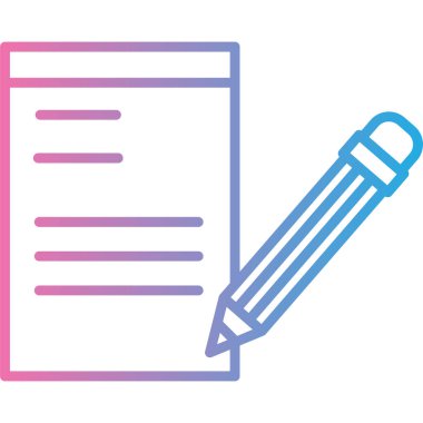 Modern simgenin vektör illüstrasyonu