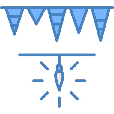 Uçurtma. Web simgesi basit illüstrasyon