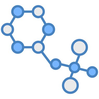 Bir ağ simgesinin vektör illüstrasyonu