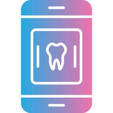 Cep telefonu ico için vektör illüstrasyonu