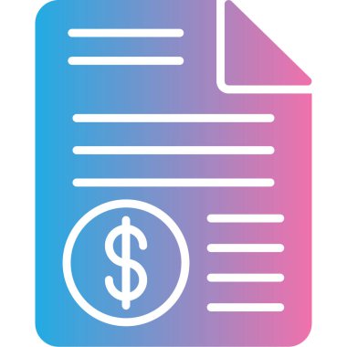 Dolar simgesi vektör illüstrasyonu