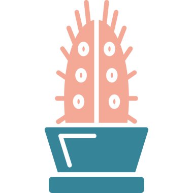 Kaktüslü tatlı kaktüs.