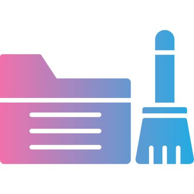 Modern bir simgenin vektör illüstrasyonu