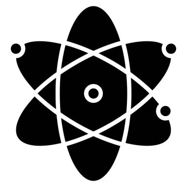 atom. Web simgesi basit tasarım