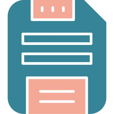 Kitap. Web simgesi basit illüstrasyon