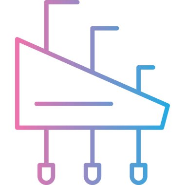 seo modern simgesinin vektör illüstrasyonu