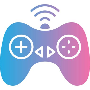 oyun denetleyici simgesi vektör çizimi