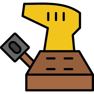 çekicin ahşap çizimi