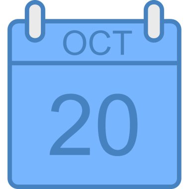 Beyaz arkaplanda takvim simgesi tasarımı, vektör illüstrasyonu