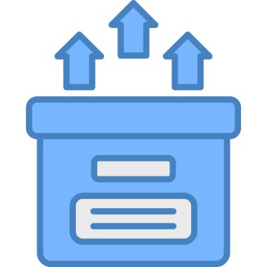 Yazar kasa simgesi için ana hatları doldurulmuş