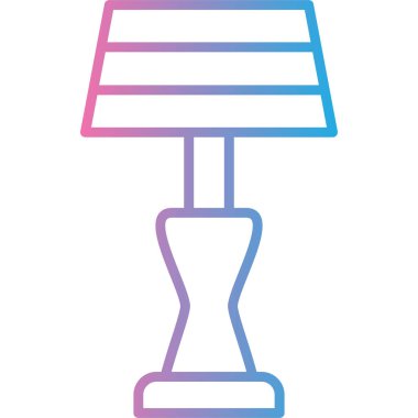 lamba simgesi, vektör illüstrasyonu basit tasarım