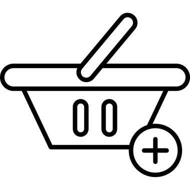 alışveriş sepeti simgesini, tasarım vektör