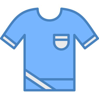 unishirt vektör simgesi