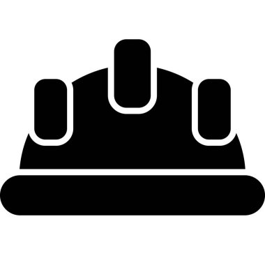 Elektrik değirmeni simgesi, anahat stili