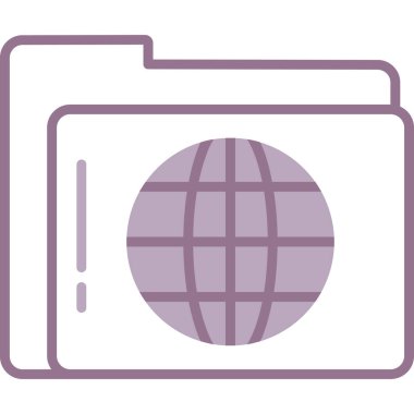 Bir fotoğraf makinesinin vektör illüstrasyonu