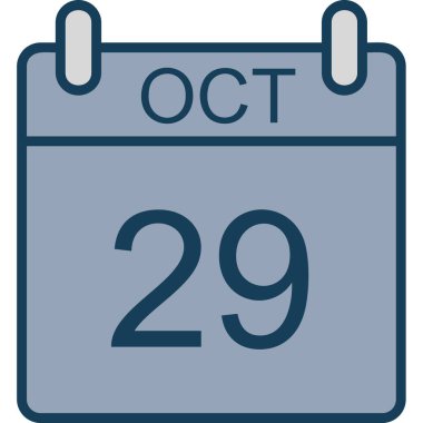 Takvim simgesi vektör illüstrasyonu