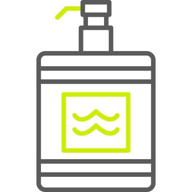 su tankı vektör simgesi