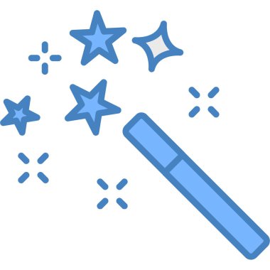 Havai fişekler. Web simgesi basit tasarım