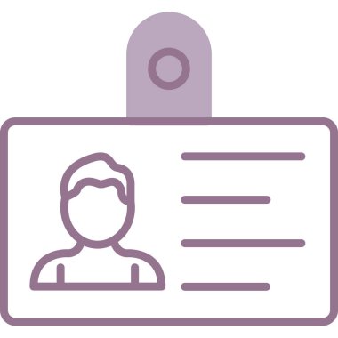 kart simge vektör çizim