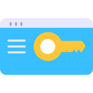 parola kilidi vektör illüstrasyonu