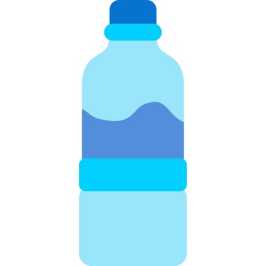 şişe simgesi, vektör illüstrasyonu