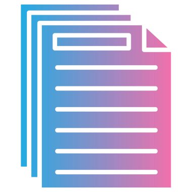 Belgenin vektör simgesi