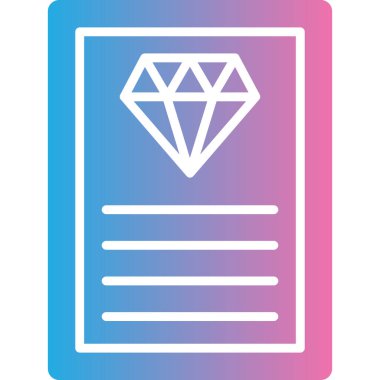 Bir kitap simgesinin vektör illüstrasyonu