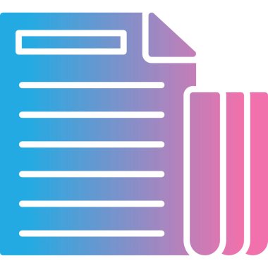 kitap simgesi vektör illüstrasyonu