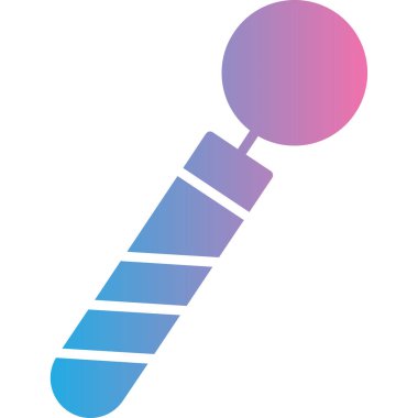 Tek bir simgenin vektör illüstrasyonu