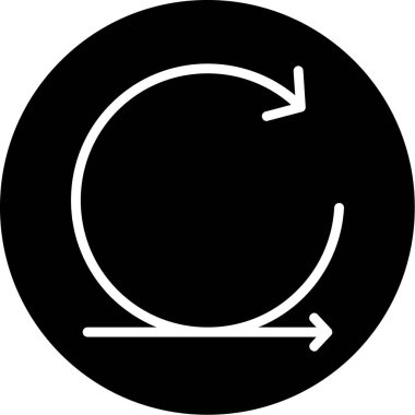 ok simgesi vektör illüstrasyonu