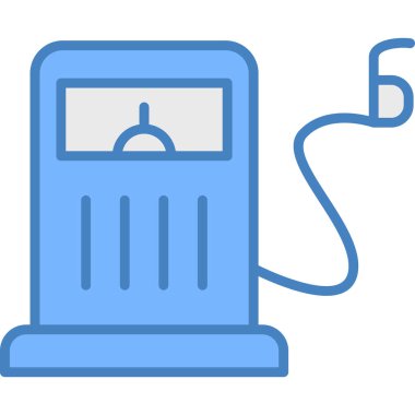 Elektrik güç simgesi, vektör illüstrasyonu