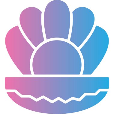 Şirin bir çizgi film simgesinin vektör çizimi