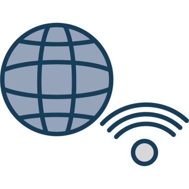 wifi simgesi vektör illüstrasyonu